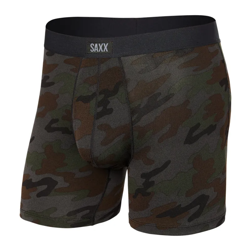 Heren Saxx Daytripper Boxer Brief Fly Black Ops Camo M Koopje