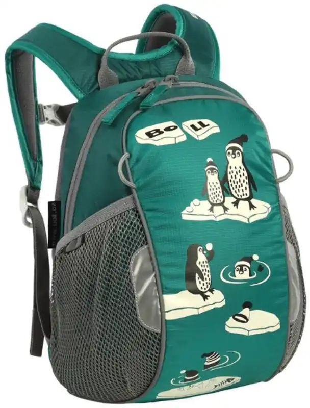 Kinderrugzak Boll Bunny 6L Penguins pepermunt Gecertificeerd