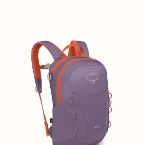 Beste Prijs Kinderrugzak Osprey Jet 12L euphoria paars/mars oranje