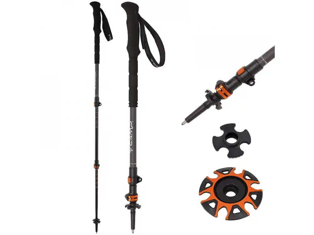 Lage Kosten Trekkingstokken Camp Backcountry PRO 2.0 100-135cm