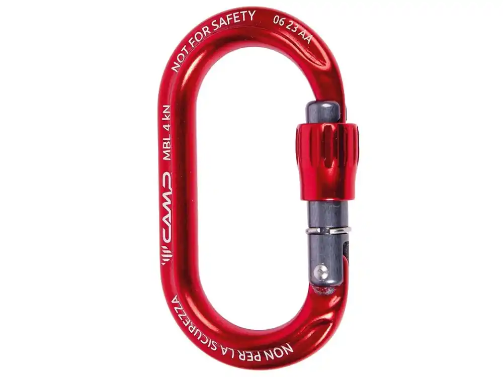 Shop Nu Werkende karabijnhaak Camp Ekto Lock rood