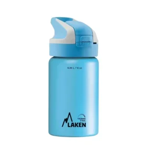 Express Levering LAKEN Thermobottle steel Summit 350 ml lichtblauw