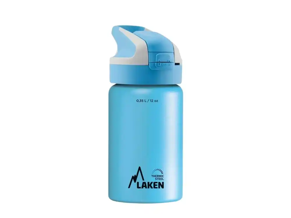 Express Levering LAKEN Thermobottle steel Summit 350 ml lichtblauw