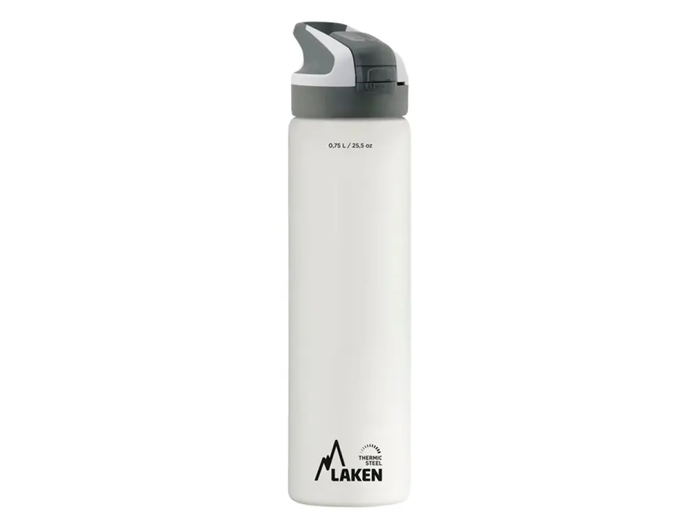 LAKEN Thermobfles staal Summit 750 ml wit Betaalbaar