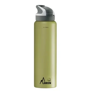Express Levering LAKEN Thermobfles steel Summit 1000 ml kaki