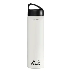 Merkproduct LAKEN Klassieke stalen thermofles 750 ml wit
