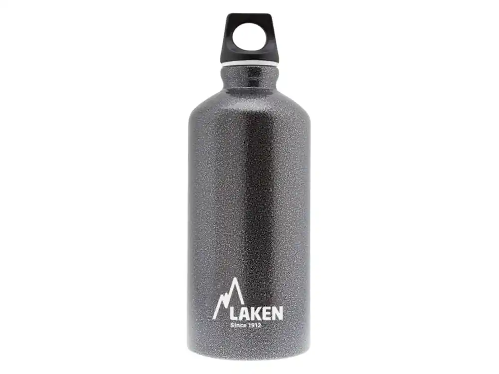 LAKEN Aluminium fles Futura 600 ml grijs Uitverkoop