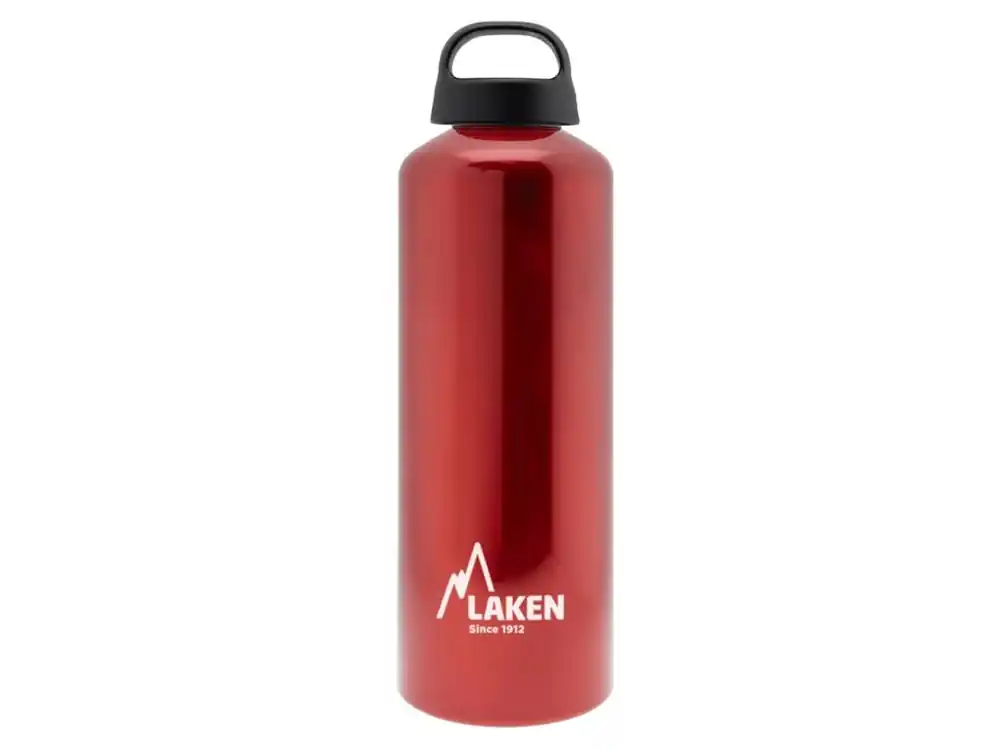 Bestseller LAKEN Classic aluminium fles 1000 ml rood