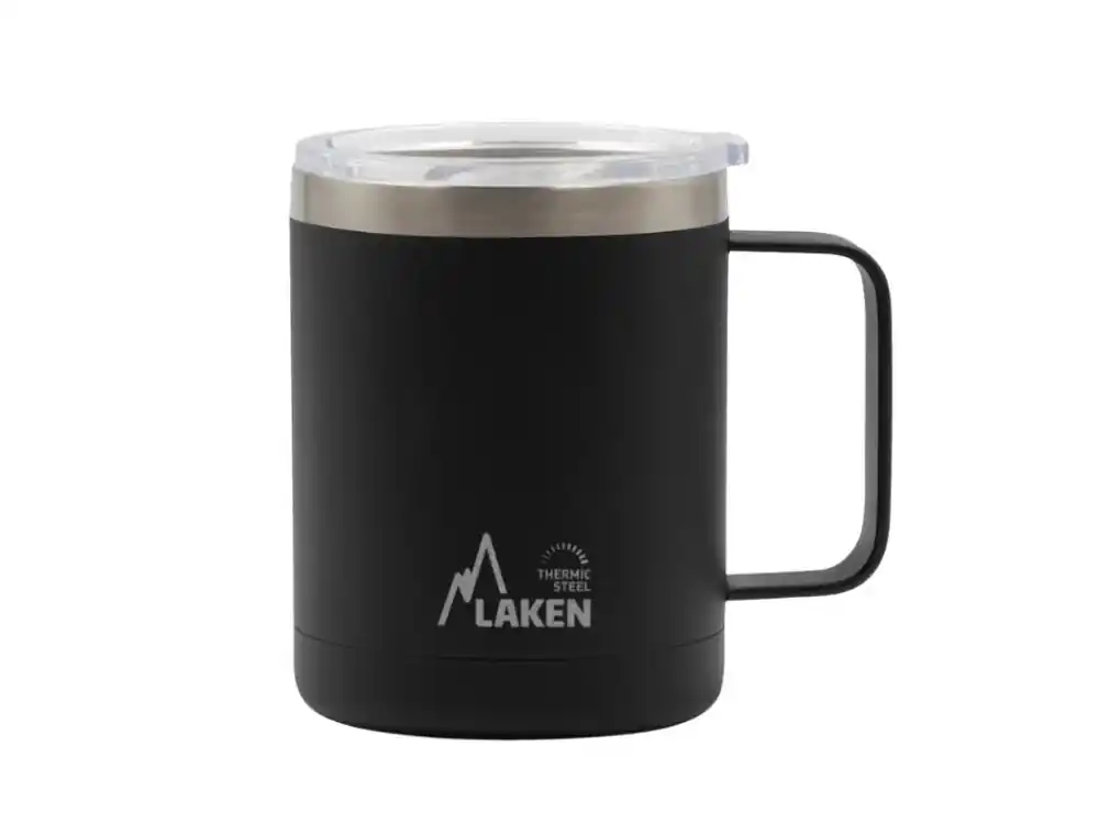LAKEN Thermomok staal 360 ml zwart Nu Kopen
