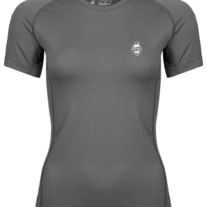 High Point Code 2.0 SS Lady donkergrijs functioneel T-shirt voor dames S Beperkte Voorraad