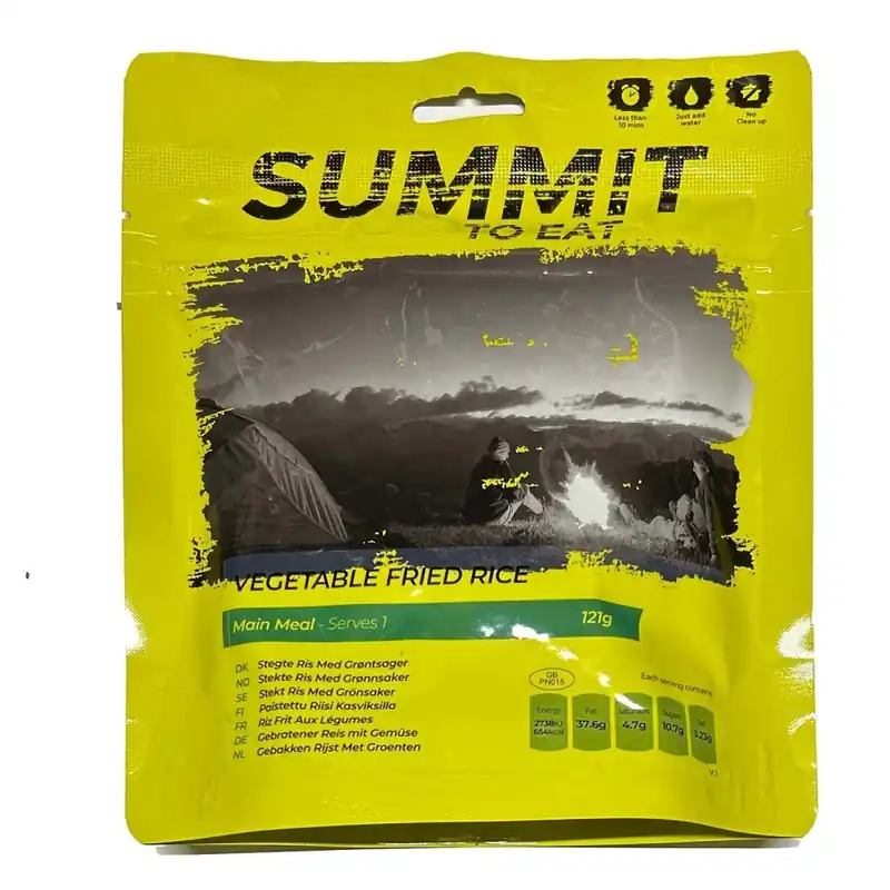 Actieprijs Summit To Eat Vegetarische Gebakken Rijst 121g/654kcal