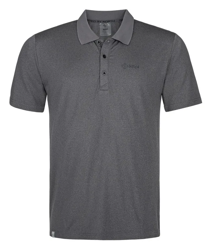 Kilpi COLLAR-M BLK functionele polo voor heren XS Snelle Levering