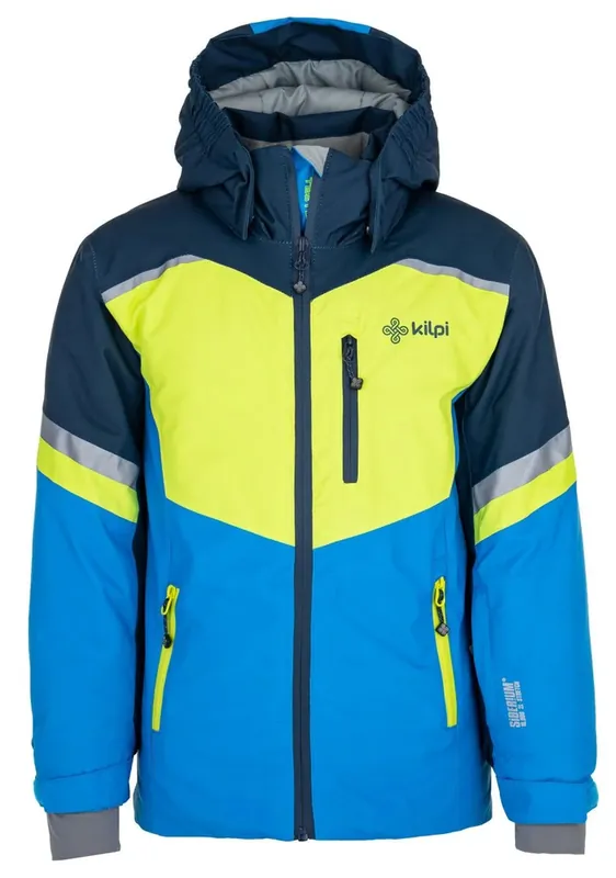 Flitsaanbieding Kilpi FERDEN-JB ski-jas voor jongens, lichtgroen 86