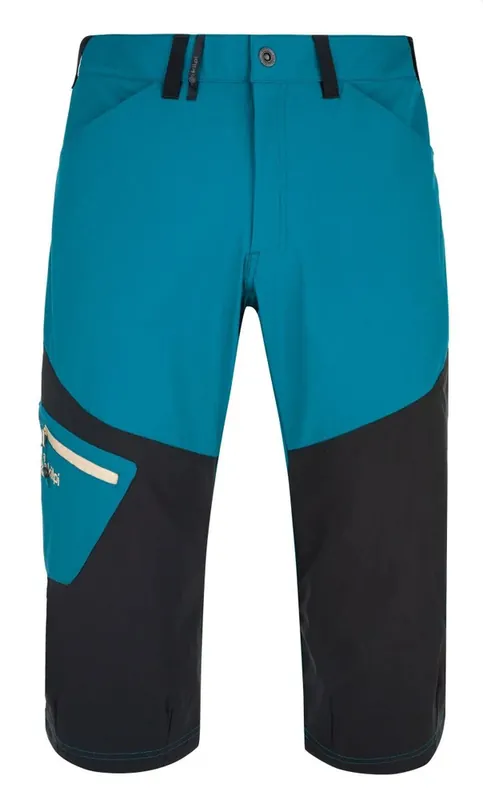 Kilpi OTARA-M TRQ 3/4 outdoorbroek voor heren XS Beperkte Voorraad