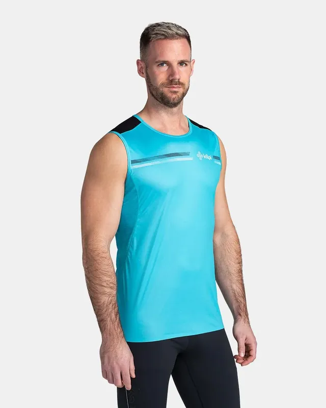 Snelle Levering Kilpi AMBY-M BLU hardloopshirt voor heren XS