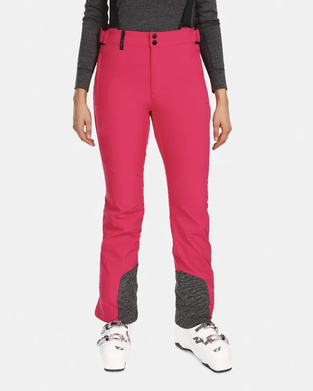 Dames softshell ski broek Kilpi RHEA-W PNK 34 Tijdelijk Beschikbaar