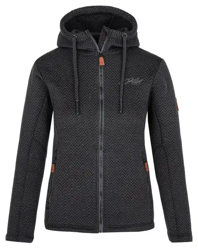 Shop Nu Kilpi IRINA-W fleece dames sweater zwart 34
