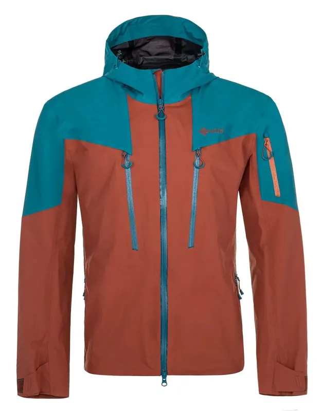 Kilpi LEXAY-M outdoorjas voor heren, donkerrood XS Flitsaanbieding