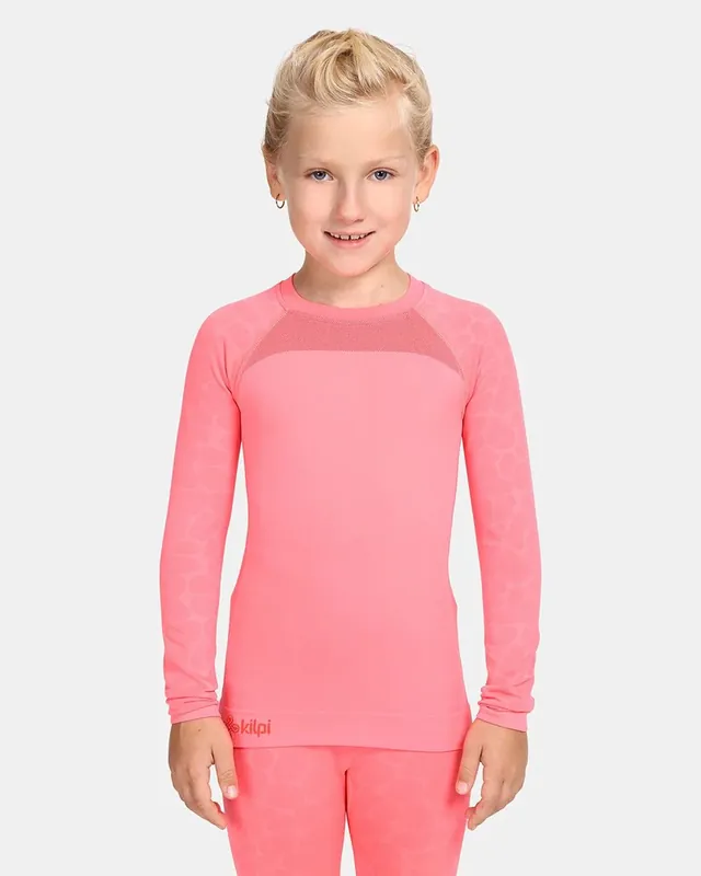 Tijdelijk Beschikbaar Kilpi CAROL-JG PNK thermoshirt voor meisjes 13