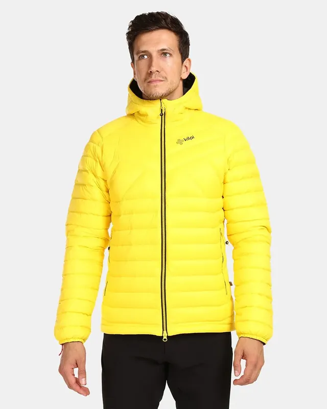 Kilpi PYRAMIDEN-M donsjack voor heren geel 7XL Gecertificeerd