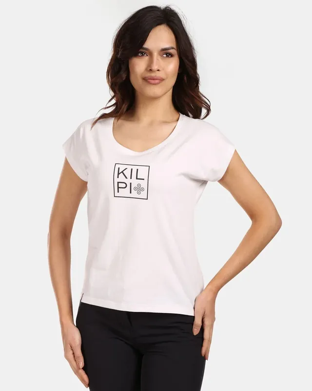 Kilpi ROANE-W WHT katoenen T-shirt voor dames 34 Alleen Vandaag