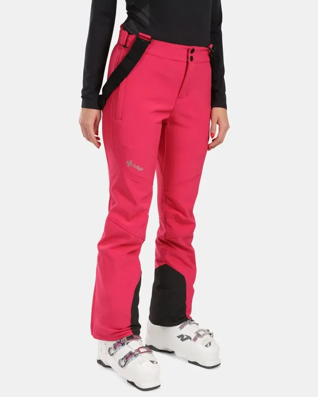 Beste Prijs Dames softshell ski broek Kilpi RHEA-W PNK 42 Kort