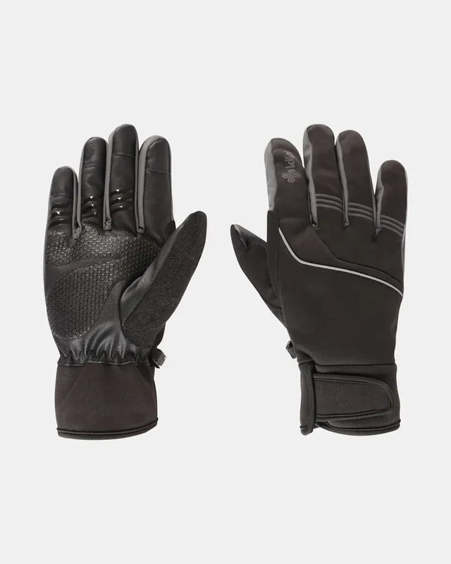 Premium Softshell gevoerde handschoenen Kilpi CINQO-U BLK S