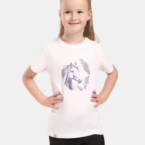 Direct Verzonden (Sold out) Kilpi MALGA-JG katoenen T-shirt voor meisjes wit