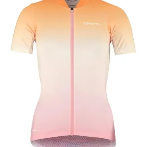 Craft ADV Endur Graphic damesfietsshirt roze S Tijdelijk Beschikbaar