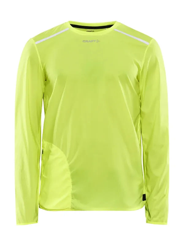Craft PRO Hypervent LS Wind dames T-shirt geel S Alleen Vandaag