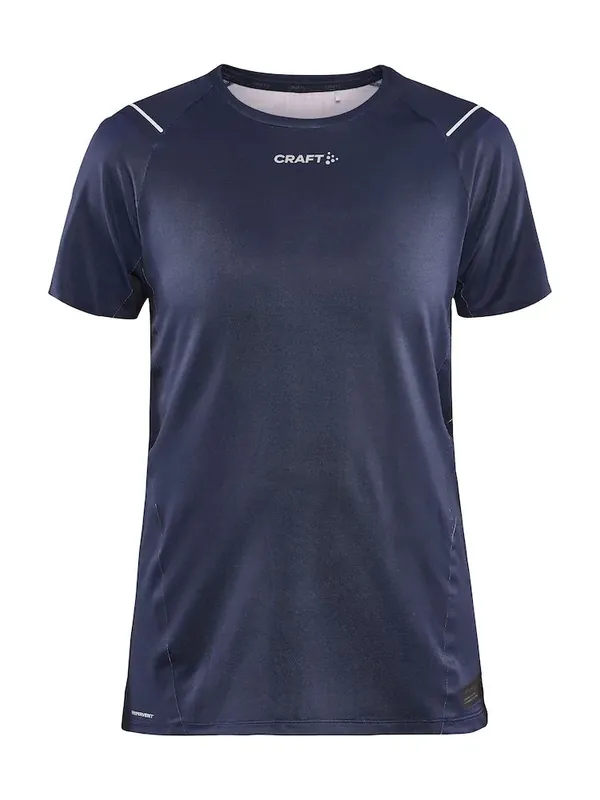 Rechtstreeks Van De Fabrikant Craft PRO Hypervent SS dames T-shirt donkerblauw S