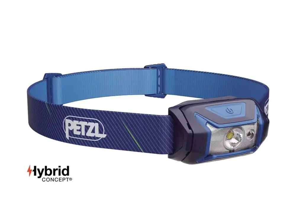 Petzl Tikka hoofdlamp zwart blauw Goedkoop