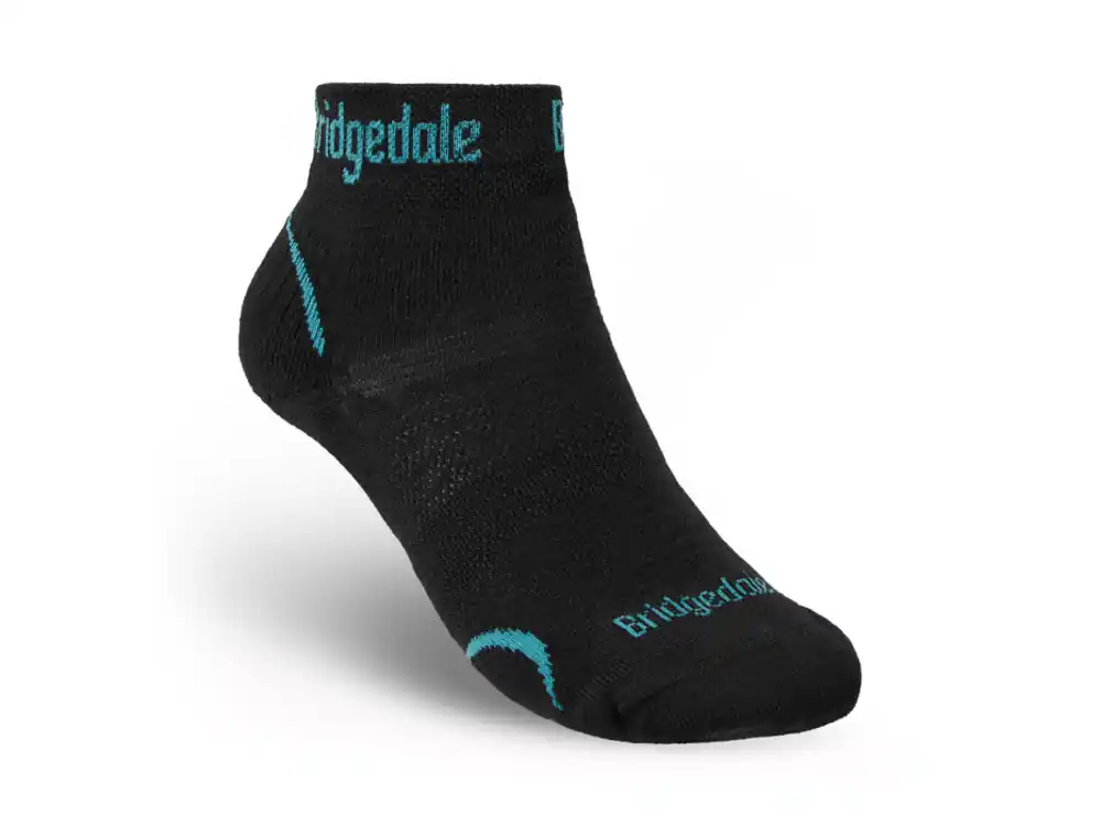 Beperkt Aanbod Dames Hike Ultralight Performance Enkel Sokken Black/Blue 35-37