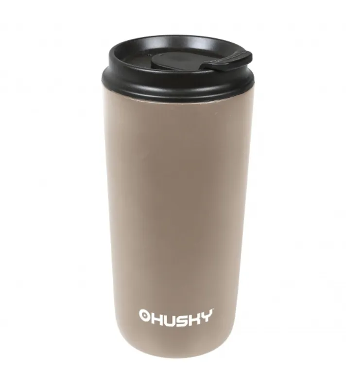 Hete Deal Husky Mack thermosfles 480ml lichtbruin