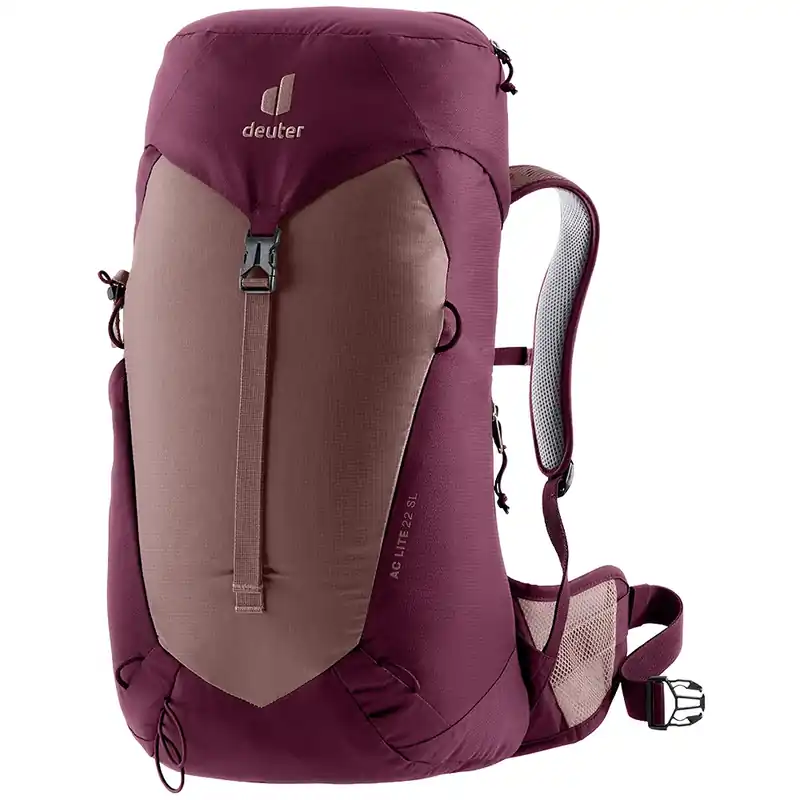 Hete Deal Deuter AC Lite 22 SL dames wandelrugzak ashrose-cassis
