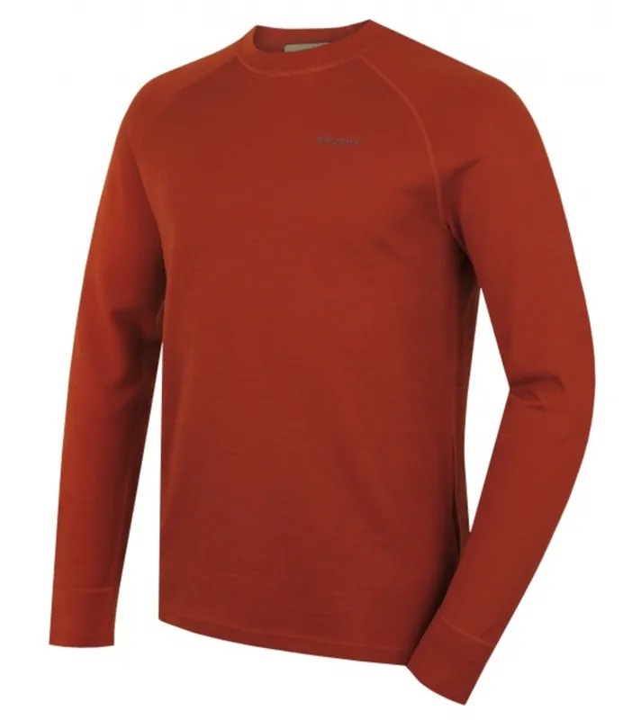 Heren fleece trui Husky Aron M brown S Direct Verzonden