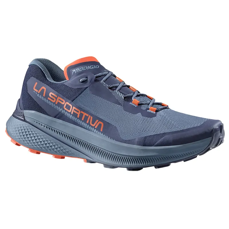 Weekendaanbieding La Sportiva Prodigio Hurricane/Deep Sea trailrunningschoen voor heren 45 EU