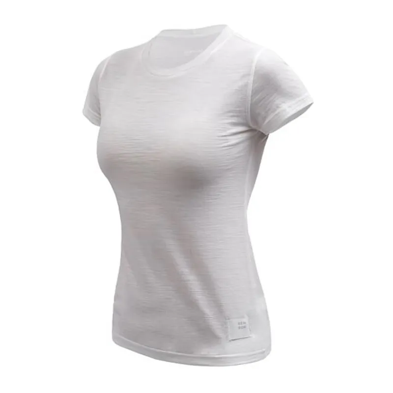 Shop Nu Dames T-shirt korte mouw Sensor MERINO CORDURA wit S