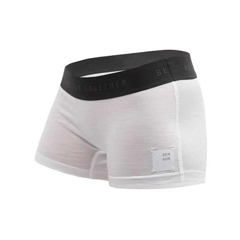 Sensor MERINO CORDURA damesonderbroek met pijpen wit S Must-Have