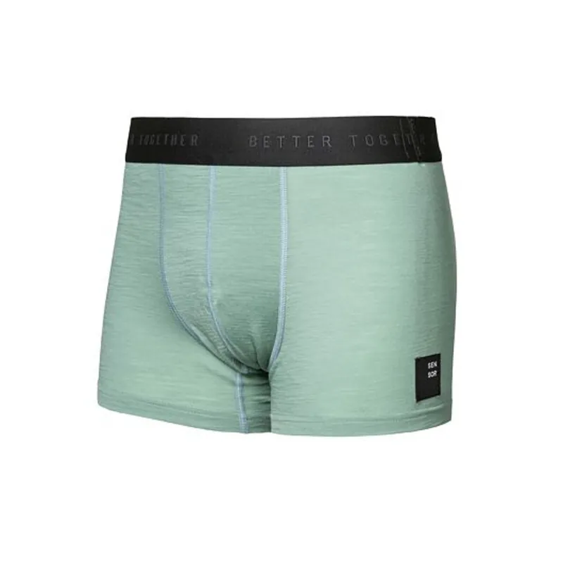 Heren boxershorts Sensor MERINO CORDURAbasil green S Koopje