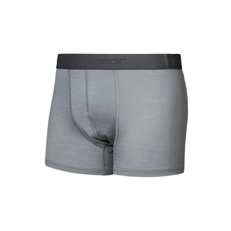Bestseller heren boxershorts Sensor MERINO ACTIVE heren boxershorts lichtgrijs S
