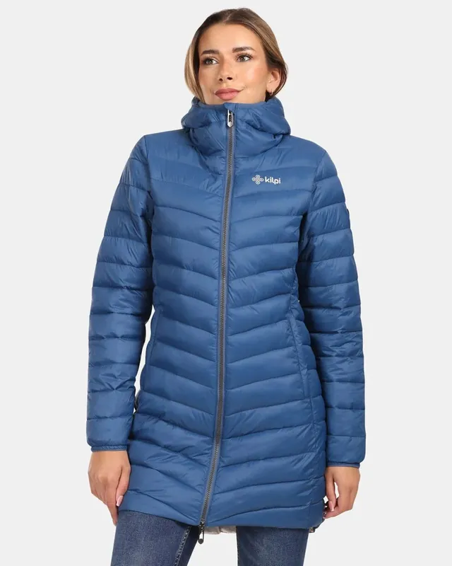 Seizoensaanbieding Dames gewatte jas Kilpi LEILA-W donkerblauw 34