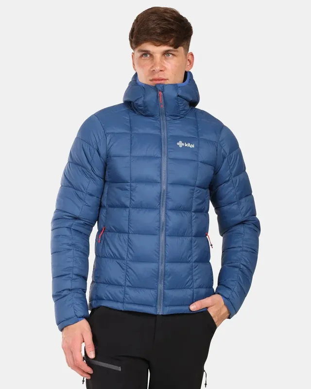 Heren gewatteerde jas Kilpi REBEKI-M donkerblauw S Express Levering