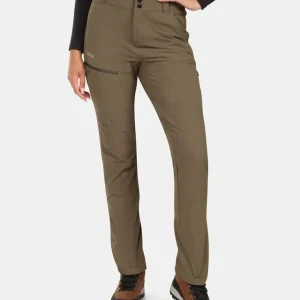 Actieprijs Dames softshell broek Kilpi VILLAIN-W groen 38 Kort