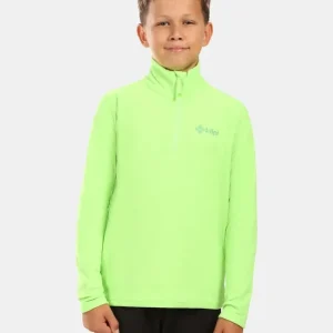 Kinder fleece trui Kilpi ALMERI-J groen 122 Uitverkoop