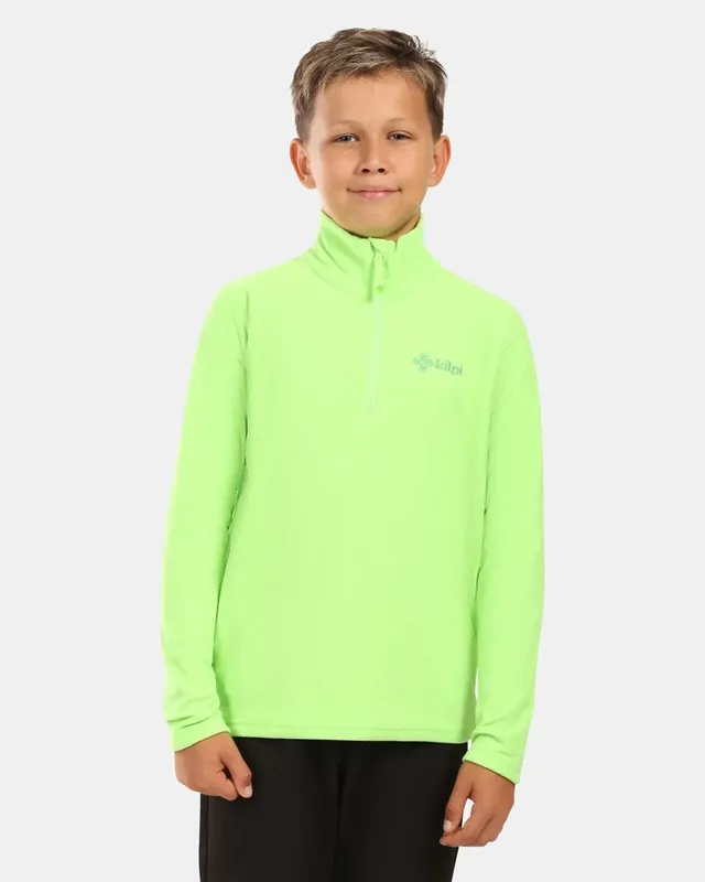 Kinder fleece trui Kilpi ALMERI-J groen 122 Uitverkoop