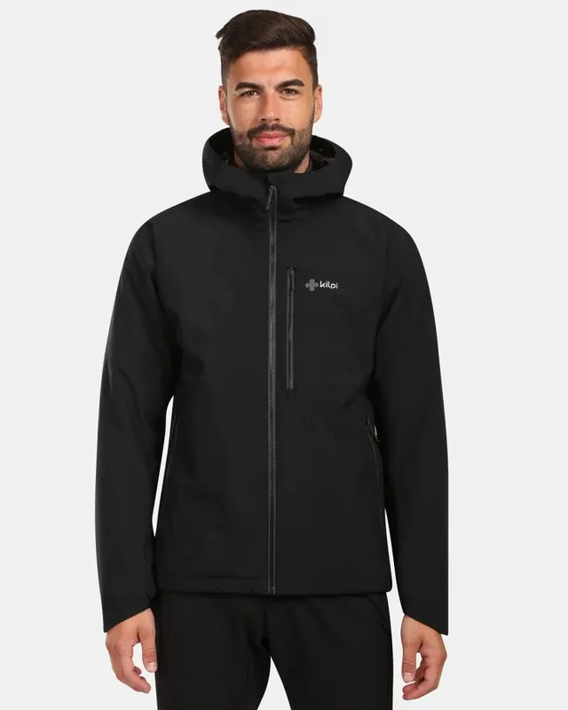 Heren outdoorjas Kilpi OLVERA zwart S Flitsaanbieding