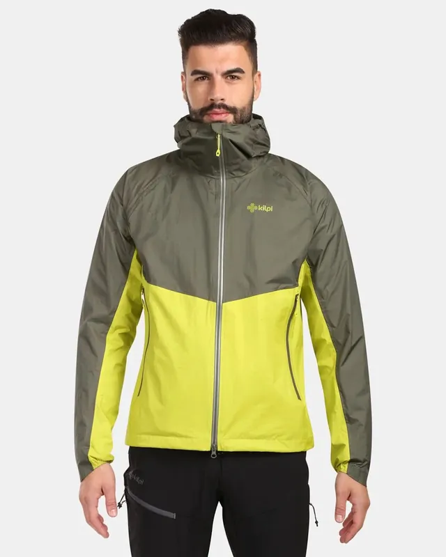 Kilpi Hardshell jas HURRICANE-M lichtgroen S Koop Online