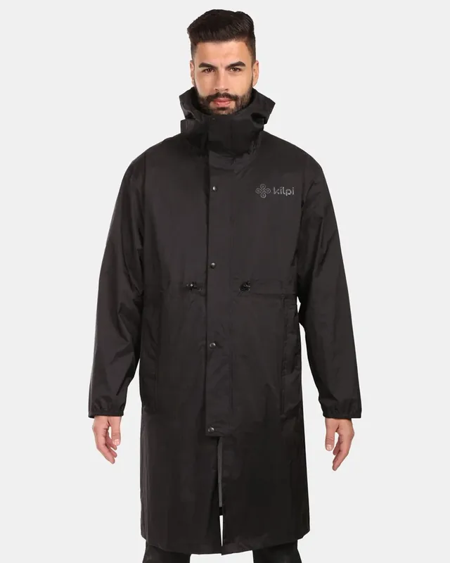 Regenjas Kilpi TEAM RAINCOAT-U zwart S Direct Verzonden
