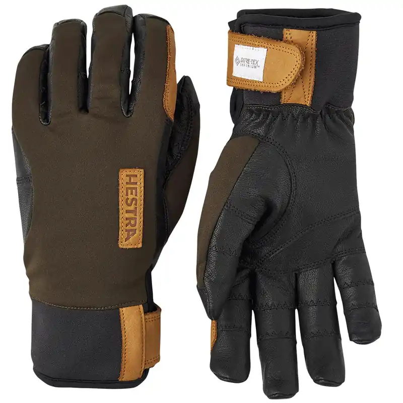 Handschoenen Hestra Ergo Grip Active Wool Terry Dark forest / Black 6 Alleen Vandaag